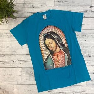 Gildan, Our Lady of Guadalupe T-shirt, Small